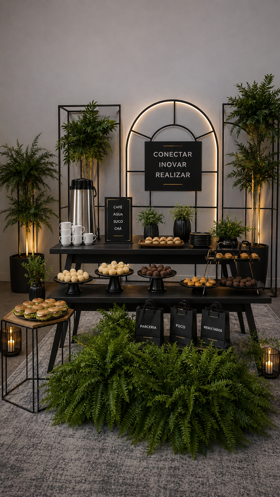 Eventos corporativos no Império Reis